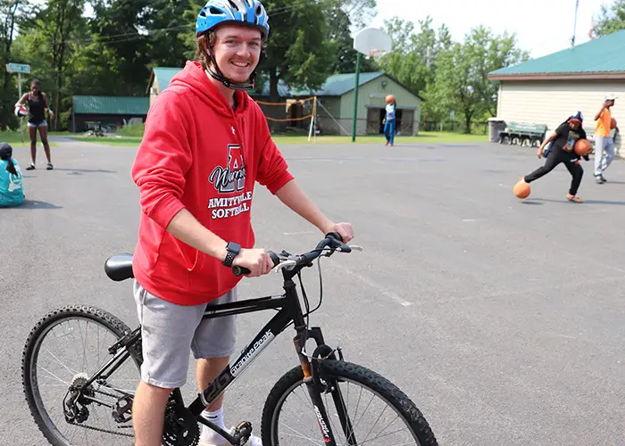 Teenager Bike Riding